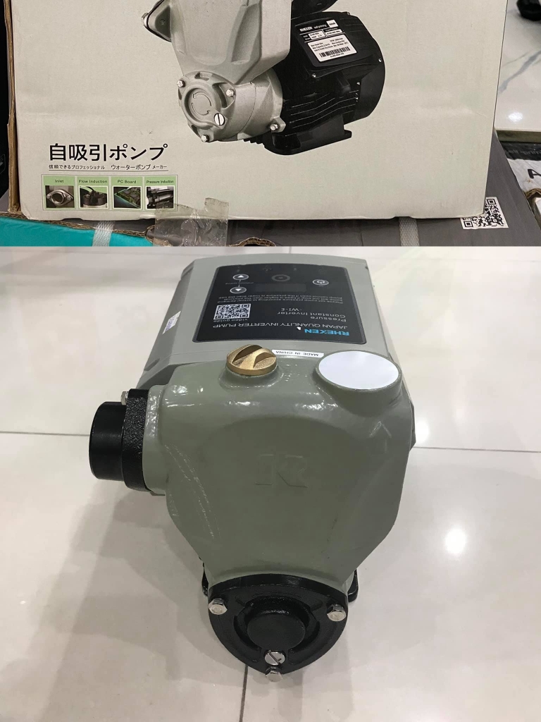 Bơm Rheken tăng áp điều khiển biến tần WZB45-800I