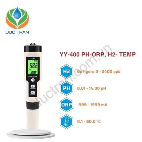 Bút đo ORP, pH, Hydrogen, 4in1