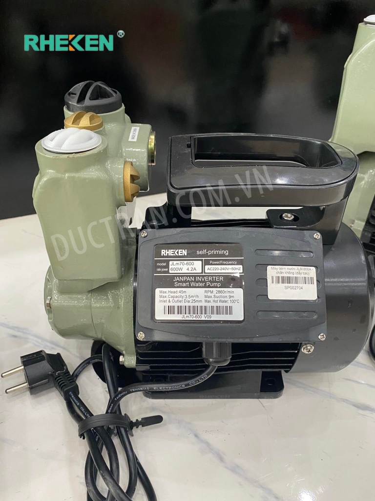 Bơm Rheken đầu gang -  không tự động JLM70-600