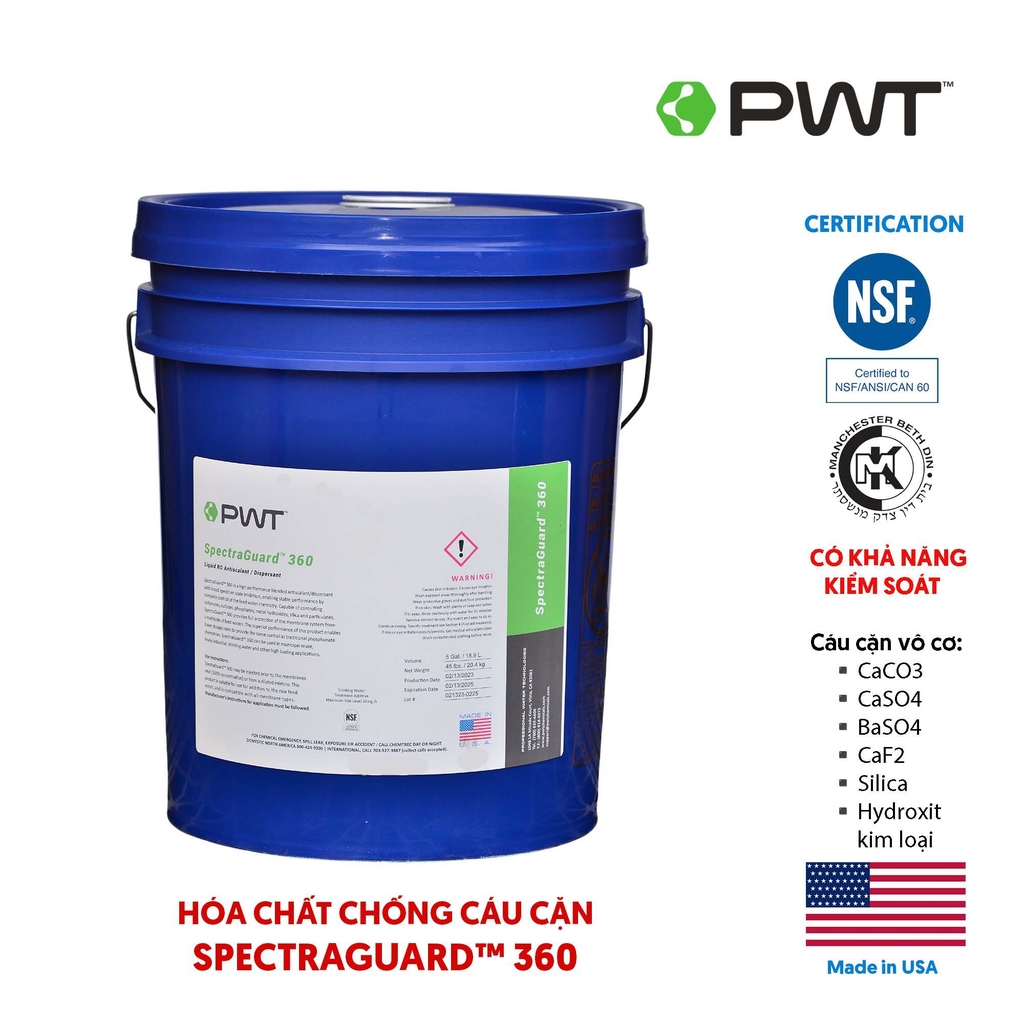 SpectraGuard™ 360 - Hóa chất chống cáu cặn
