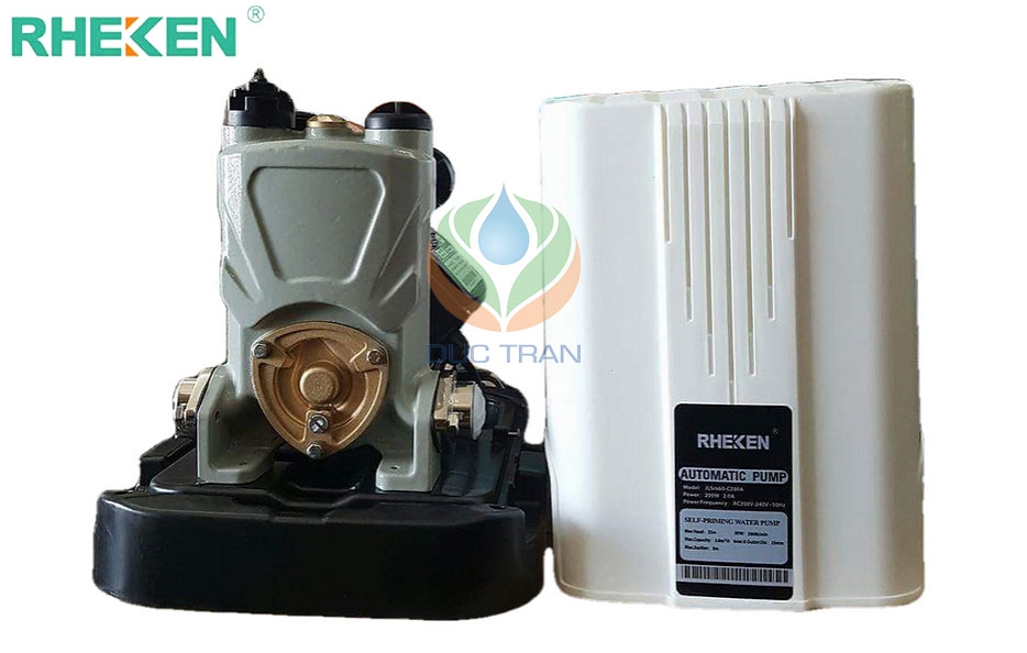 Bơm Rheken đầu gang tự động có hộp bảo vệ JLSM60-C300A