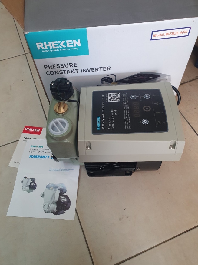 Bơm Rheken tăng áp điều khiển biến tần WZB35-400I
