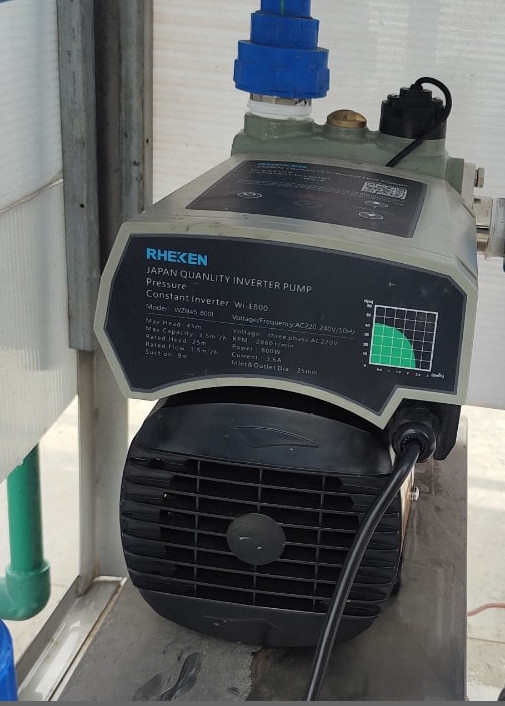 Bơm Rheken tăng áp điều khiển biến tần WZB35-600I