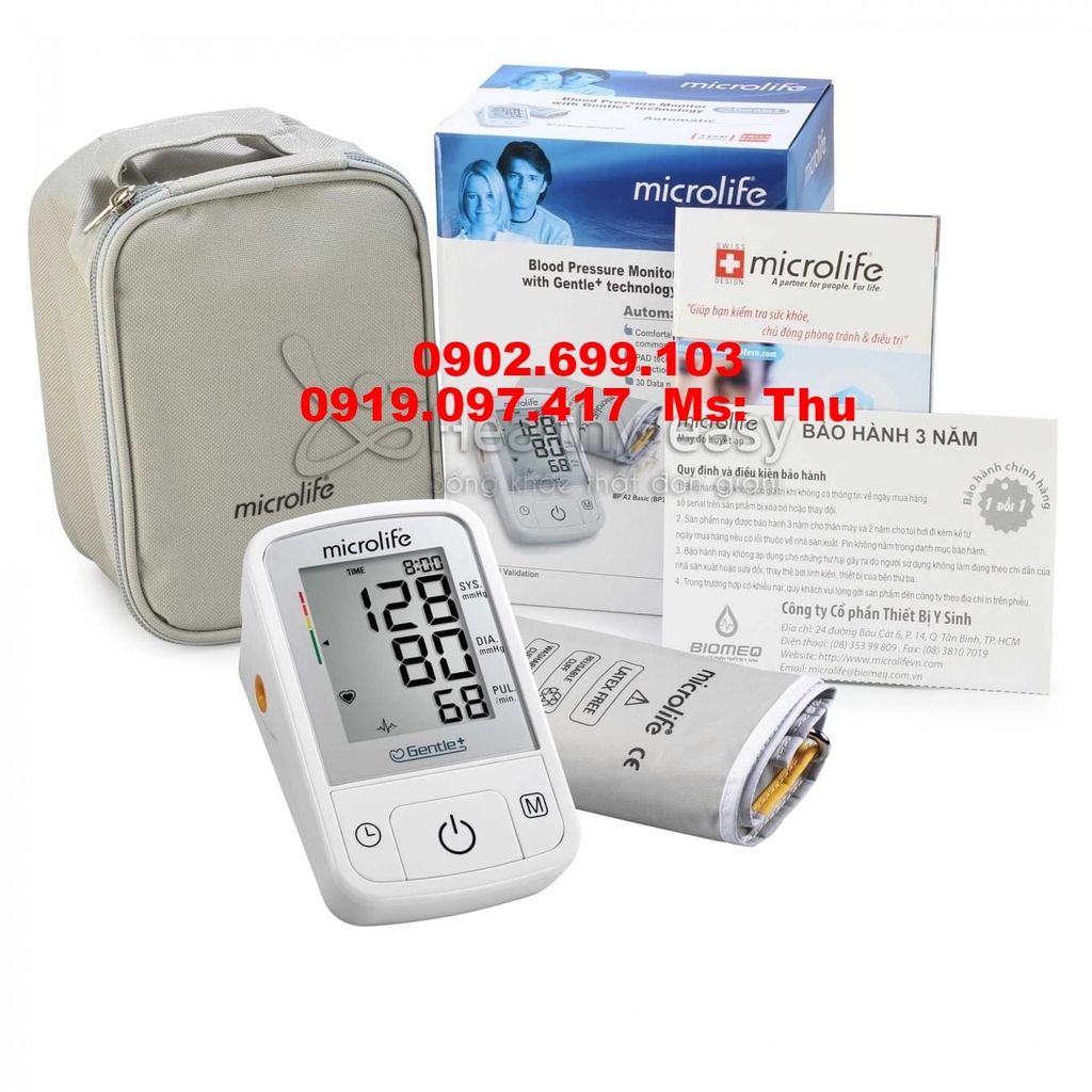 HUYẾT ÁP BẮP TAY BP A2 BASIC - THỤY SỸ