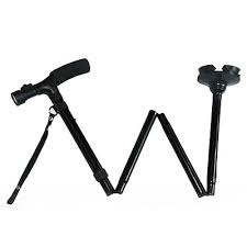 Gậy chống Batoong gấp 4 khúc có đèn Led