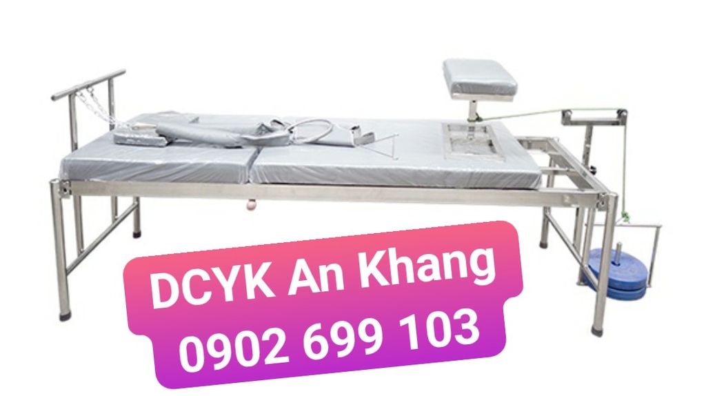 GIƯỜNG KÉO CỘT SỐNG 2 KHÚC