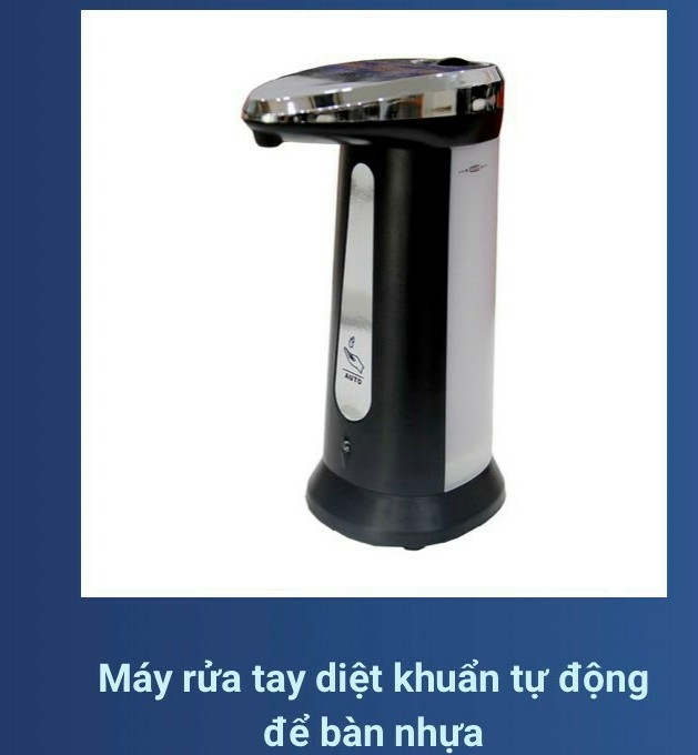 Máy xịt cồn để bàn, treo tường