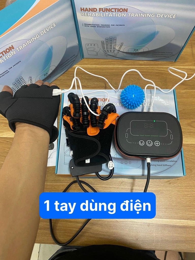 THIẾT BỊ TẬP PHỤC HỒI CHỨC NĂNG BÀN NGÓN TAY, GĂNG TAY ROBOT