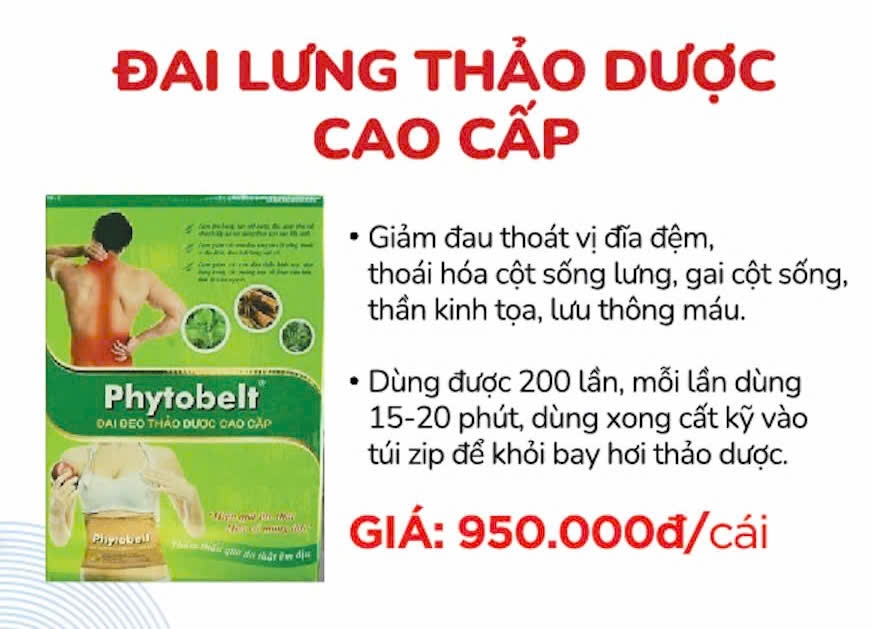 ĐAI LƯNG THẢO DƯỢC PHYTOBEL