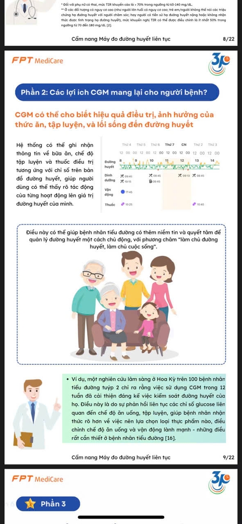 Máy đo đường huyết liên tục