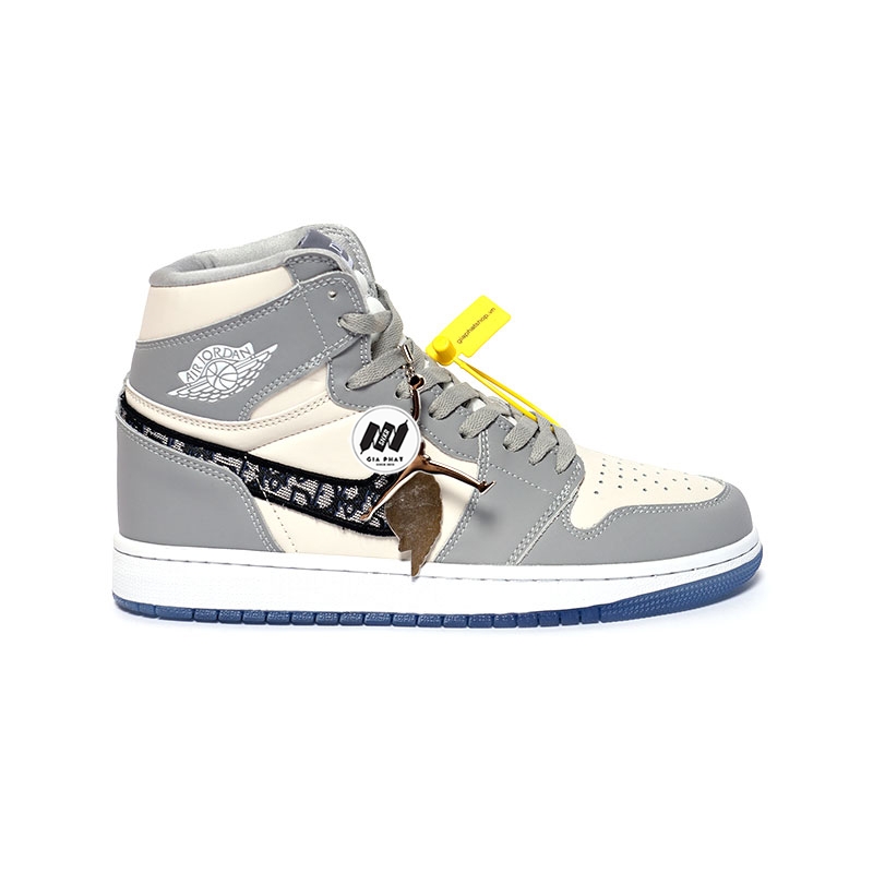 Giày Nike Jordan 1 Low Grey x Dior CN8608002  Fandy