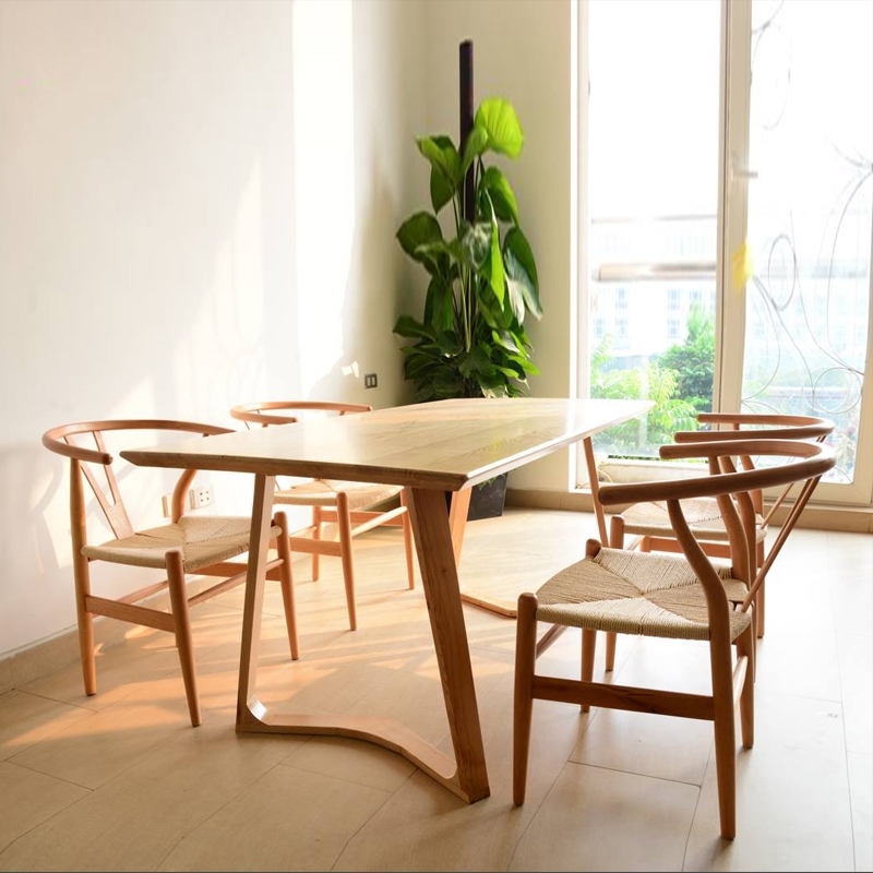 Ghe cafe cao cap Wishbone GH113 phu hop moi khong gian