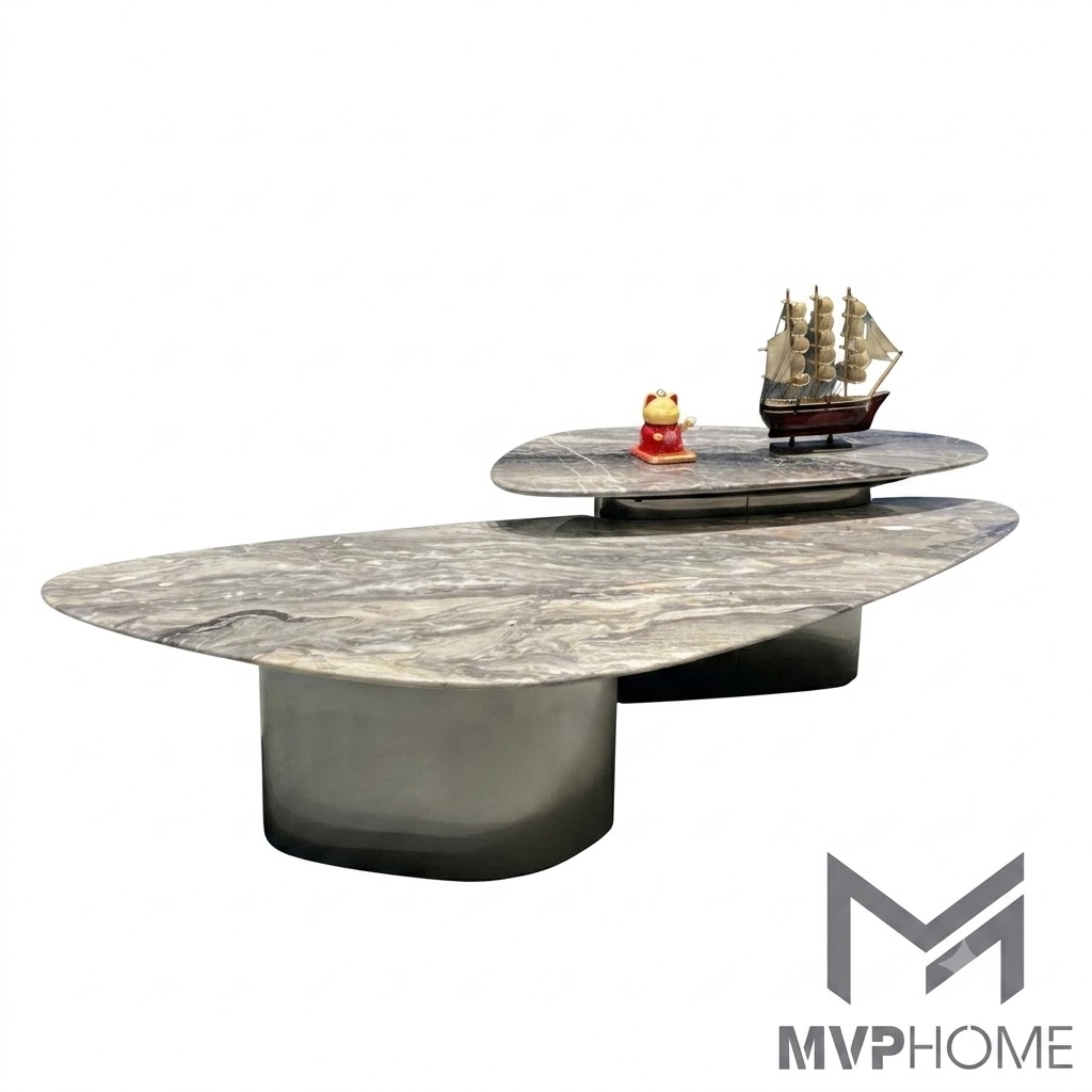 Ban tra Blackrock nhap khau mat da Marble  sang trong