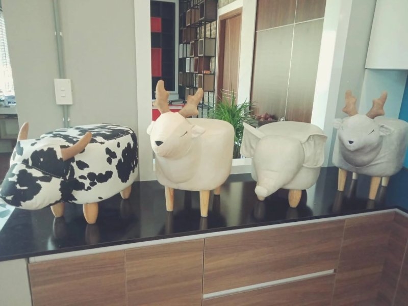 Ghế đôn hình thu đủ vật