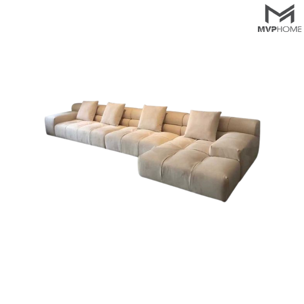 Sofa nỉ miroco White