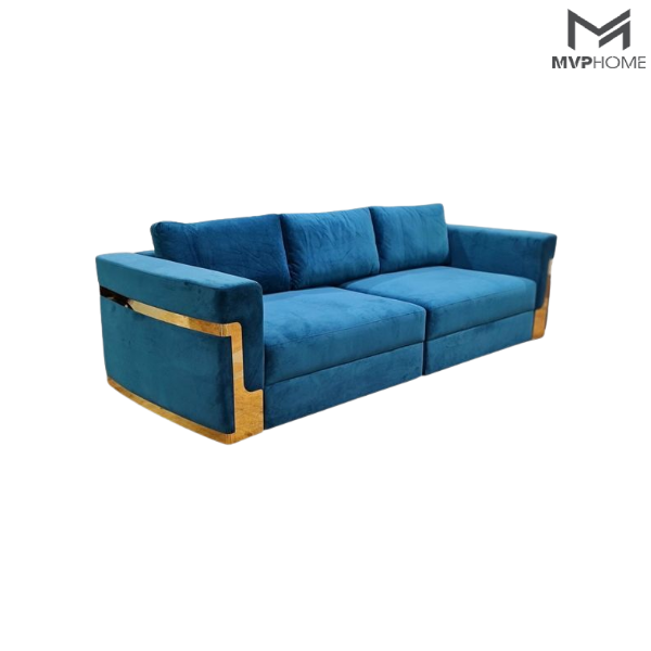 Sofa nỉ gold hiện đại đẹp 2025