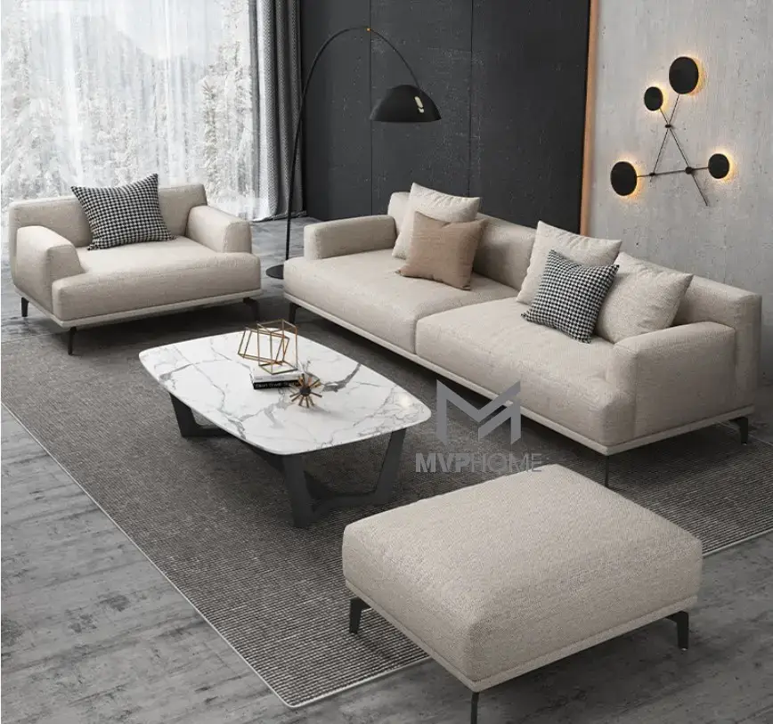 Sofa văng nodic tại phòng khách