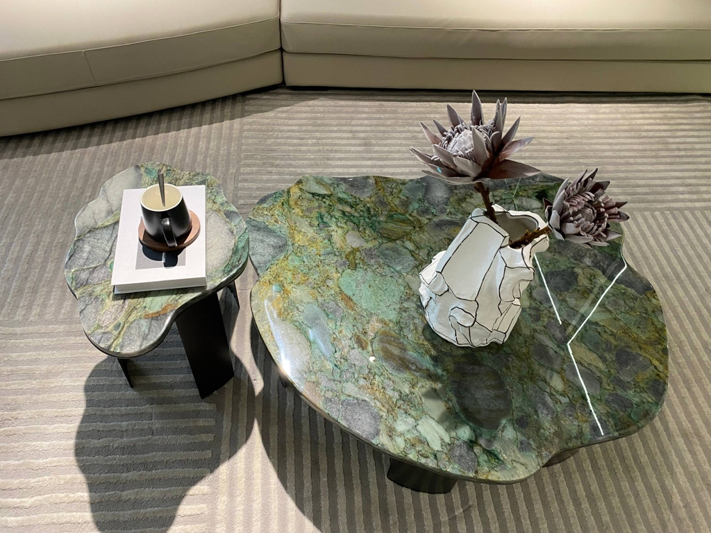 Mat da cam thach Marble Brasil van may tu nhien cua ban tra BT110