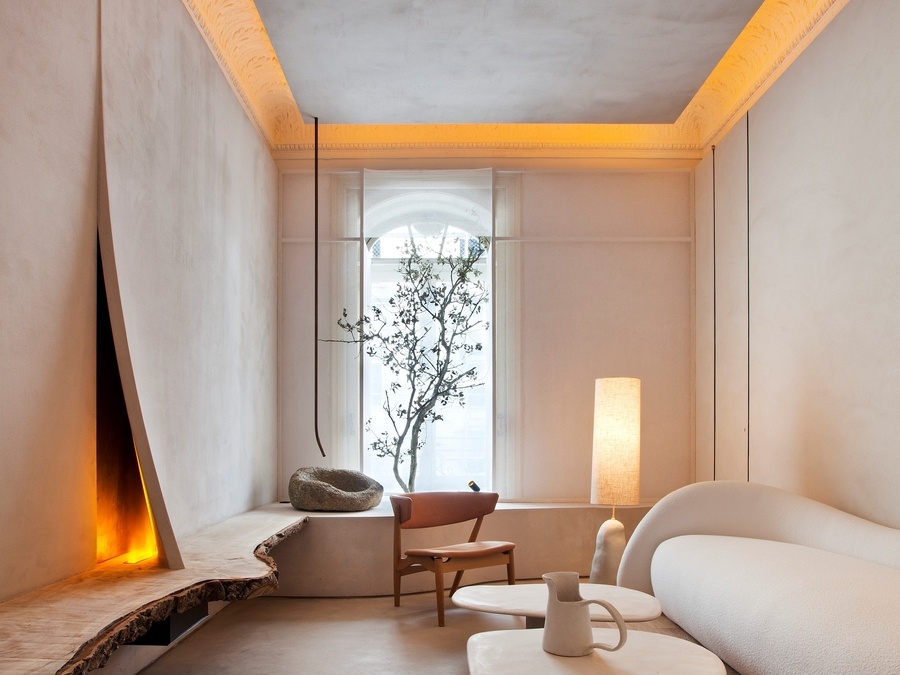 Wabi-Sabi kết hợp cùng yếu tố công nghệ