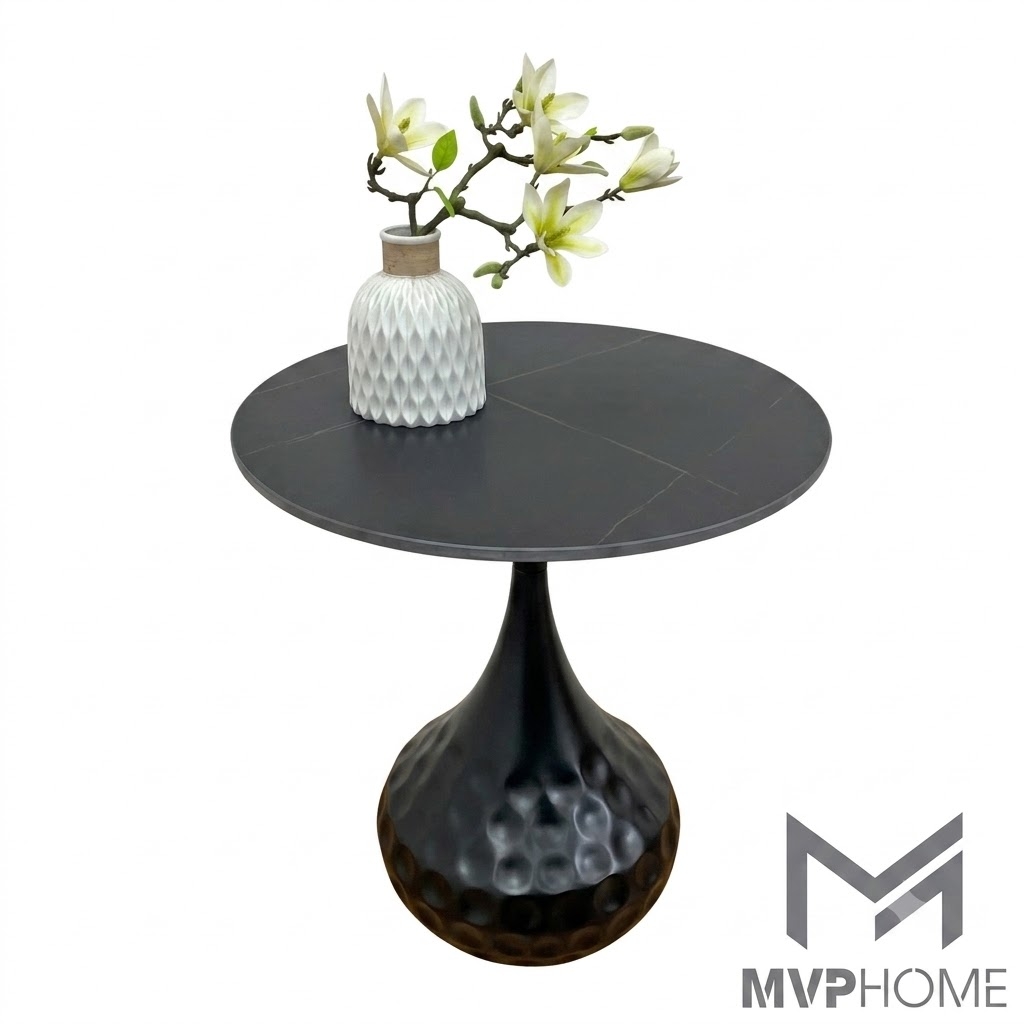 Ban tab decor phong khach BTK100 mat da chan hinh bau
