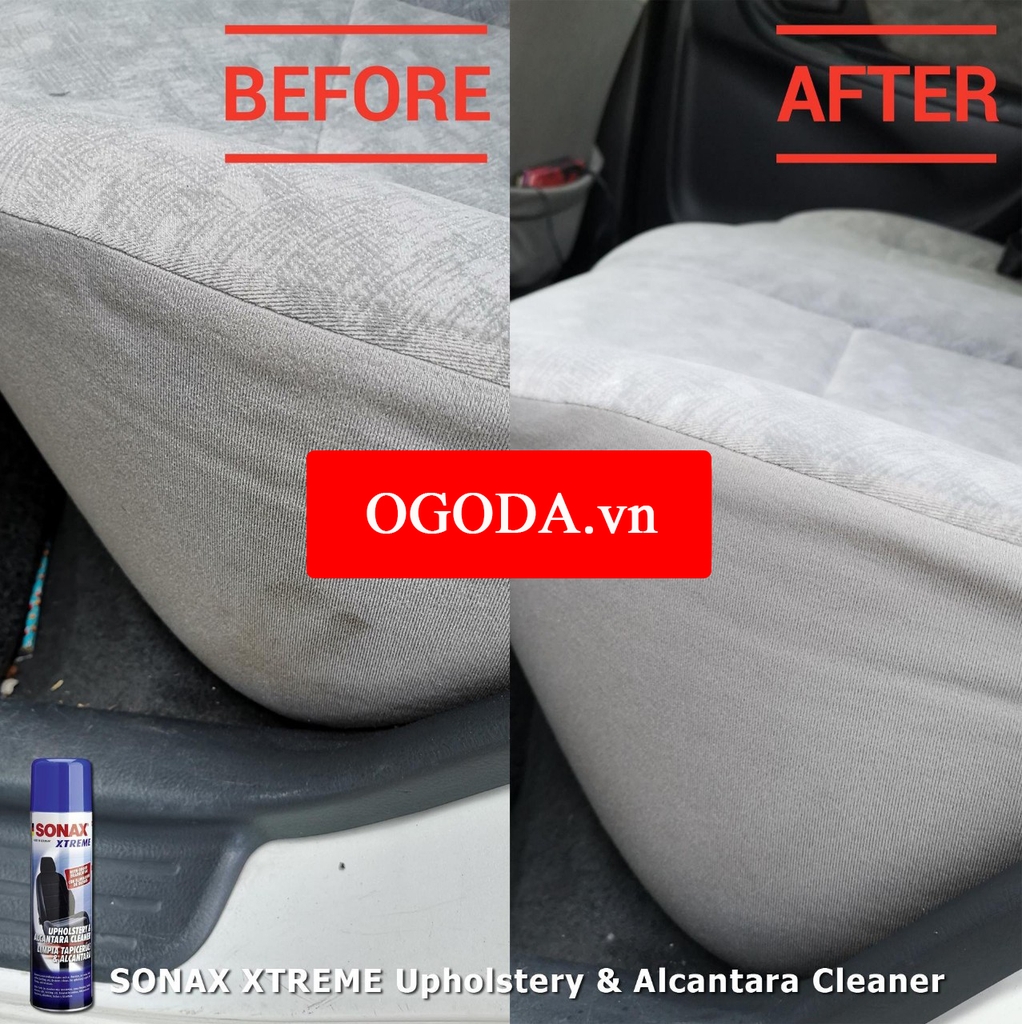 Sonax Upholstery and Alcantara Cleaner 250ml | Suede Cleaning Foam