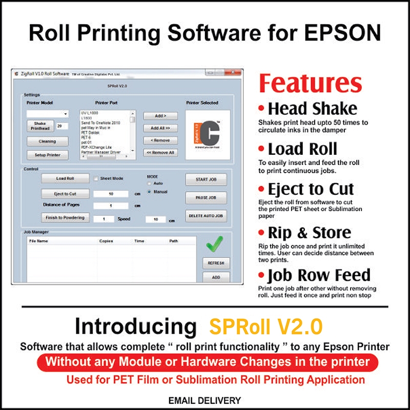 Phần Mềm In Cuộn Cho Máy In EPSON (SPROLL V2.0) Máy in An Phúc