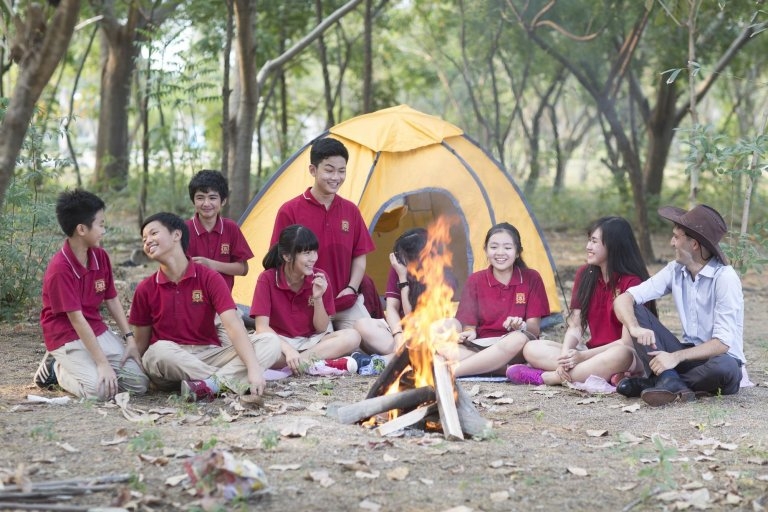 Tham gia trại hè Bike2school