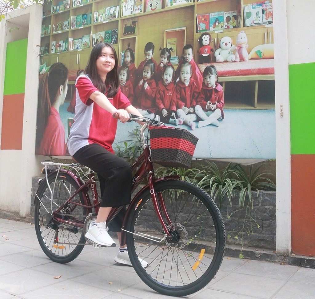 Xe đạp Mini Low Carbon City 026 - Bike2school