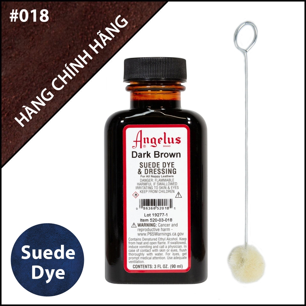 Màu nhuộm da lộn Angelus Suede Dye 90ml (3Oz)