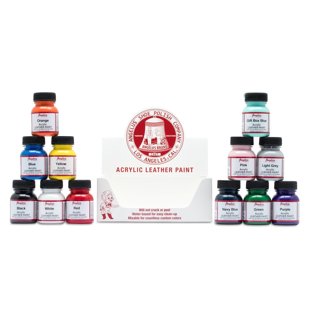 Màu vẽ da, vải Angelus Leather Paint Standard Burgundy 118ml (4Oz) – 060