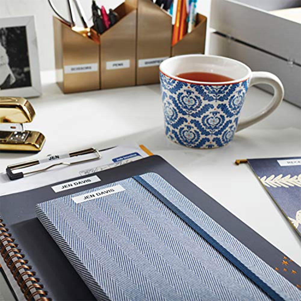 Cuộn nhãn dán Dymo (LT) nhựa Polyester dùng cho máy LetraTag