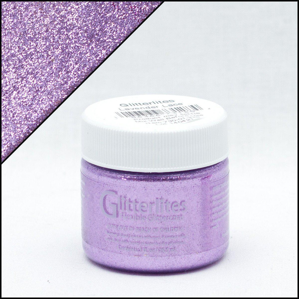 Màu vẽ da, vải Angelus Leather Paint Glitterlites 29.5ml (1Oz)