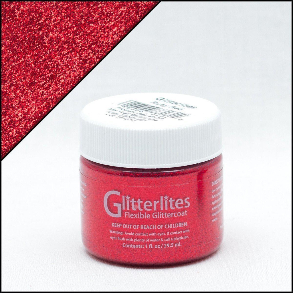 Màu vẽ da, vải Angelus Leather Paint Glitterlites 29.5ml (1Oz)