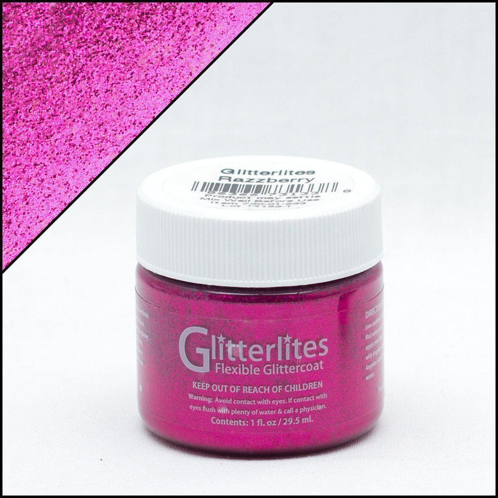 Màu vẽ da, vải Angelus Leather Paint Glitterlites 29.5ml (1Oz)