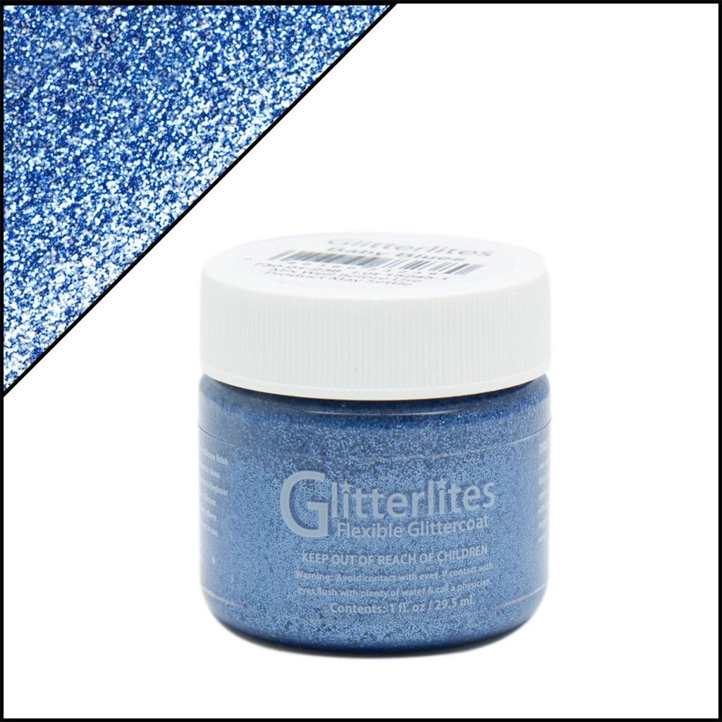 Màu vẽ da, vải Angelus Leather Paint Glitterlites 29.5ml (1Oz)