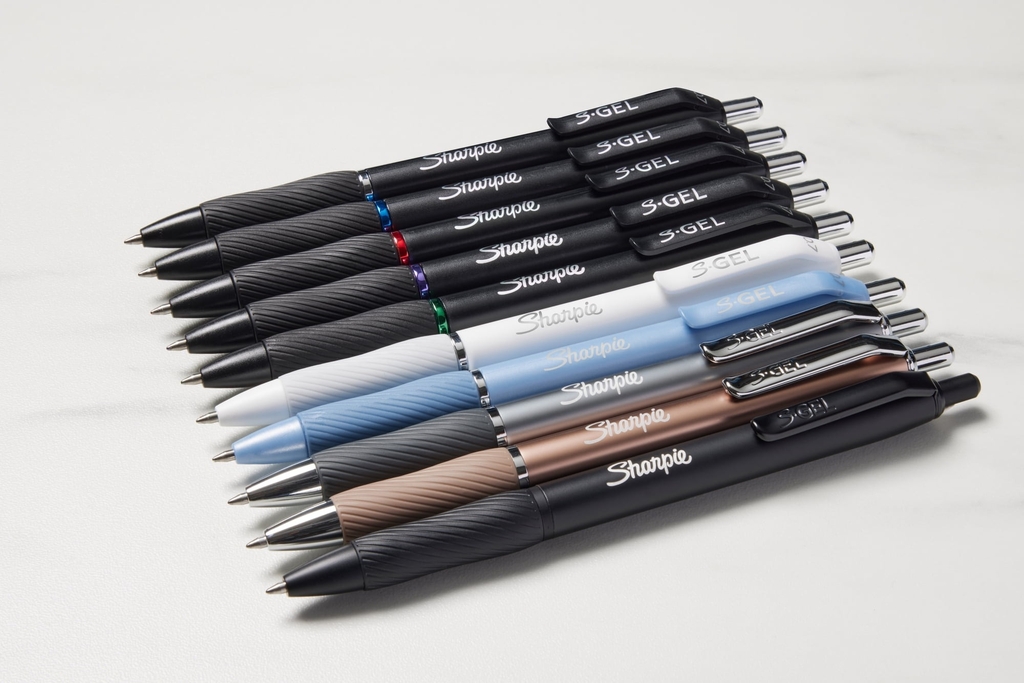 Bút bi gel vỏ kim loại cao cấp Sharpie S-Gel Pen 0.5mm - 0.7mm
