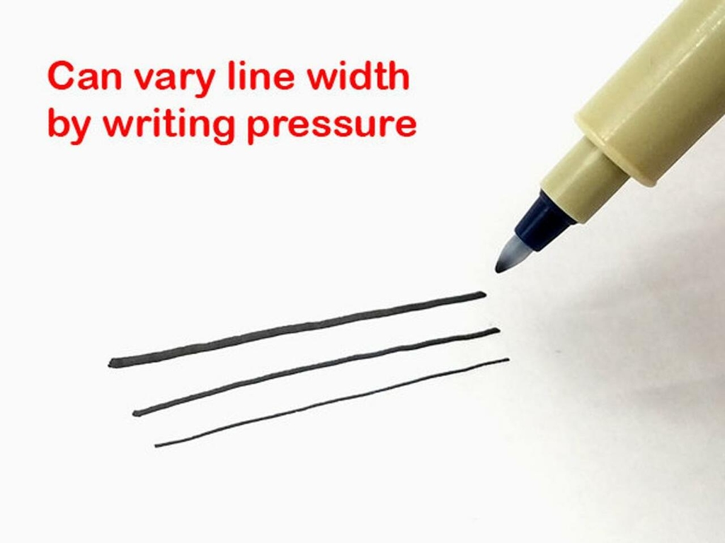 Bút line đi nét linh hoạt, nhiều màu Sakura Pigma Micron PN - Ngòi 0.2mm > 0.5mm