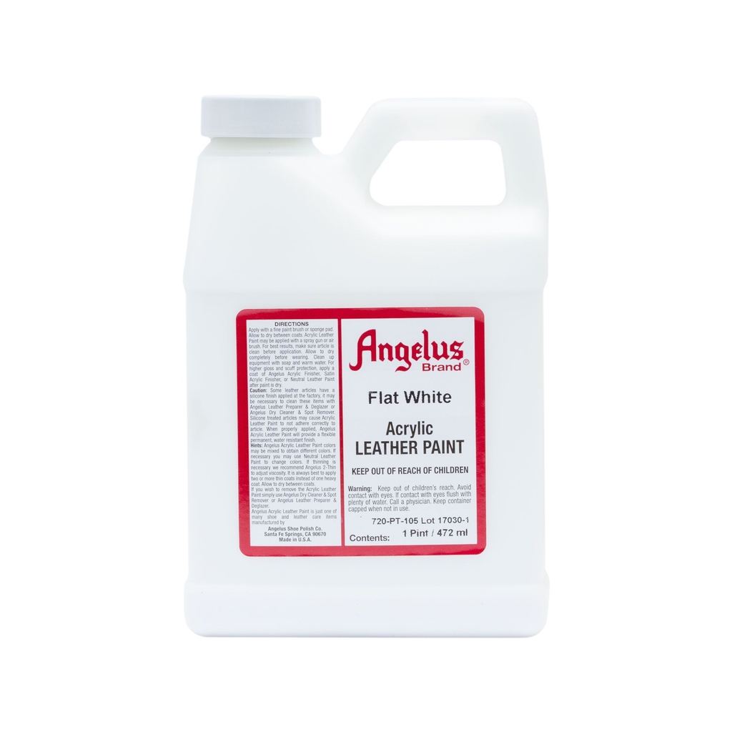 Màu vẽ da vải Angelus Acrylic Leather Paint 472ml (Pint) & 944ml (Quart)