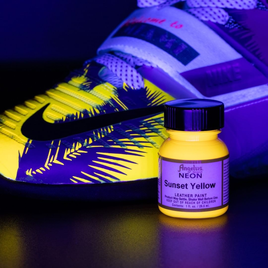Màu vẽ da, vải Angelus Leather Paint Neon 29.5ml (1Oz)