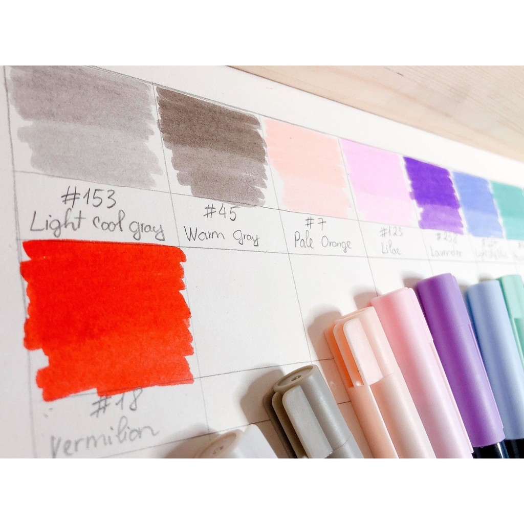 Bút lông màu nước vẽ nghệ thuật Sakura Koi Coloring Brush Pen - Ngòi cọ