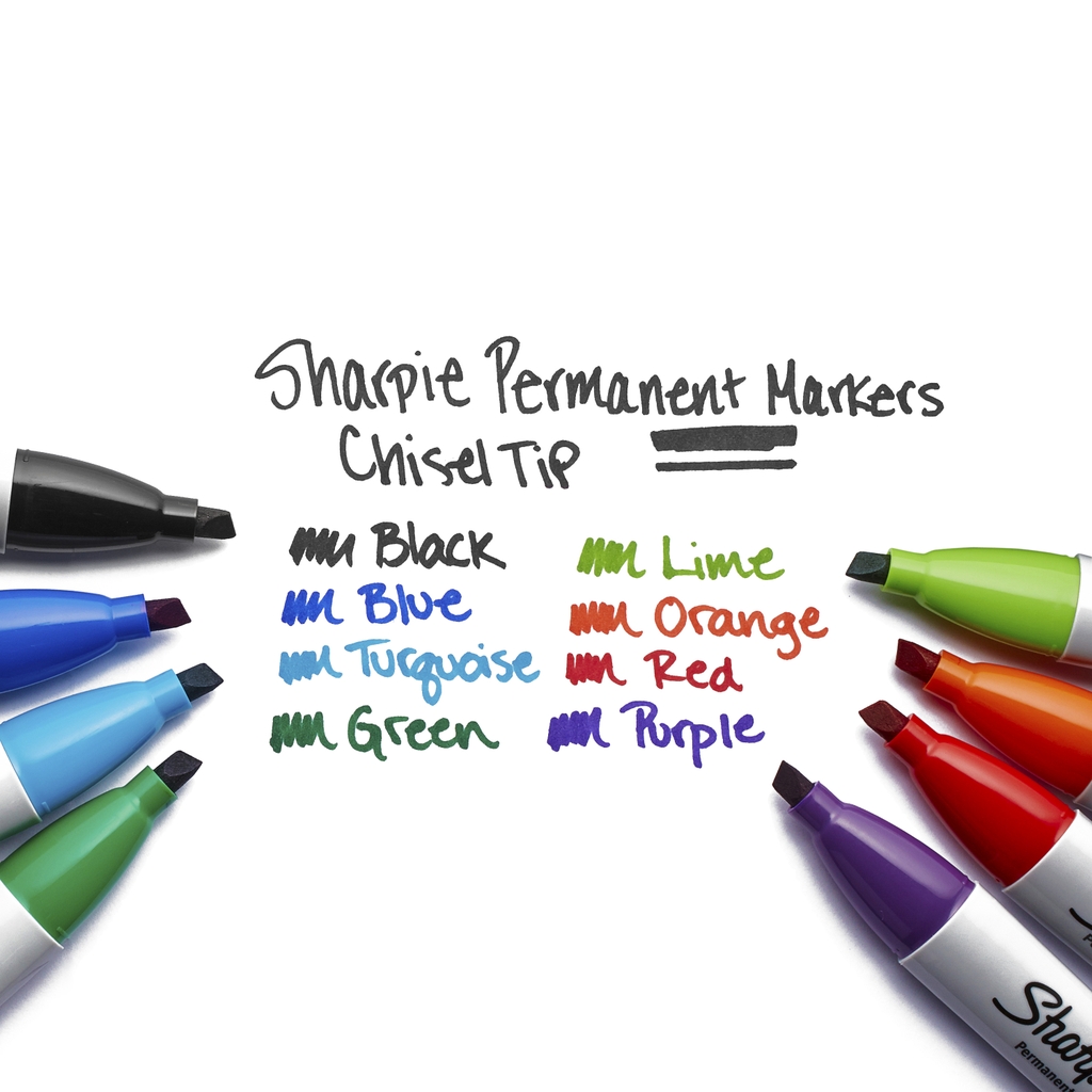 Bút lông dầu vẽ trên nhiều chất liệu Sharpie Chisel Tip