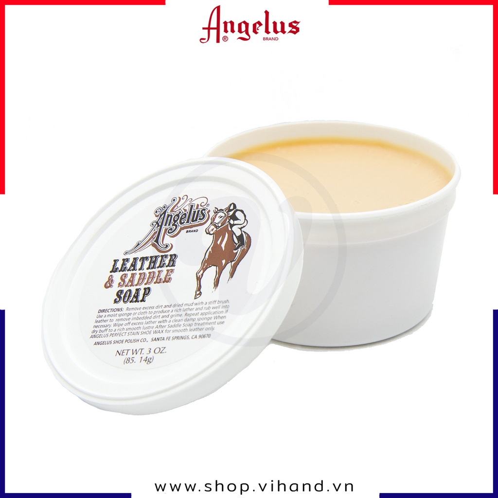 Xà phòng vệ sinh đồ da chuyên dụng Angelus Saddle Soap