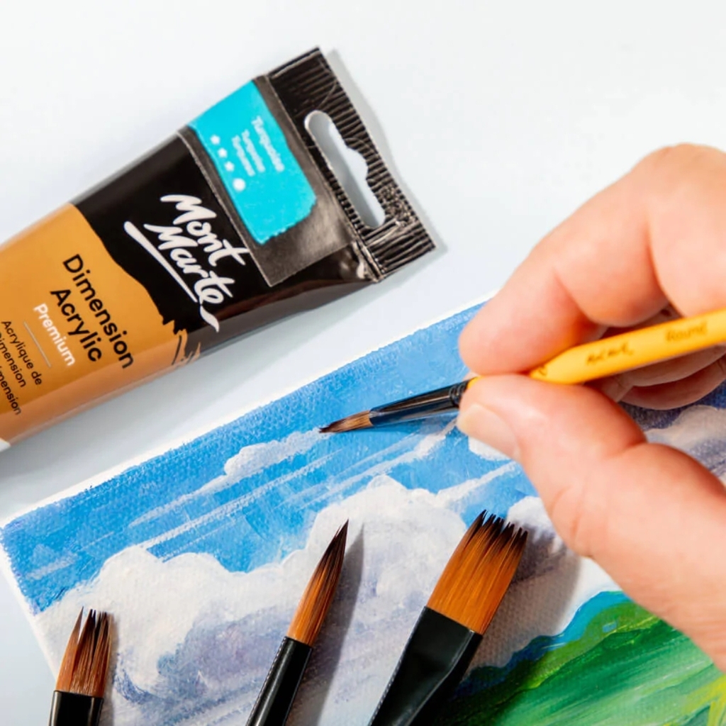 Cọ vẽ màu acrylic Mont Marte Gallery Series Brush Acrylic