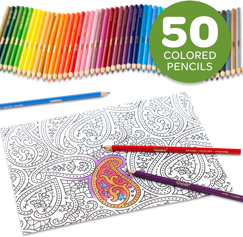 Bộ bút chì màu cho bé tập vẽ tranh Crayola Colored Pencils