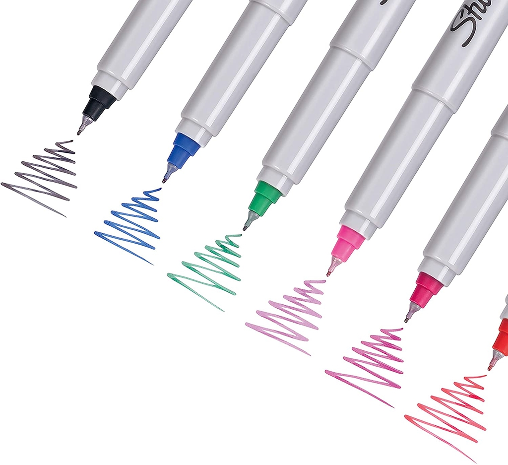 Bút lông dầu ngòi kim Sharpie Ultra Fine 0.5mm - Màu xanh dương (Blue)