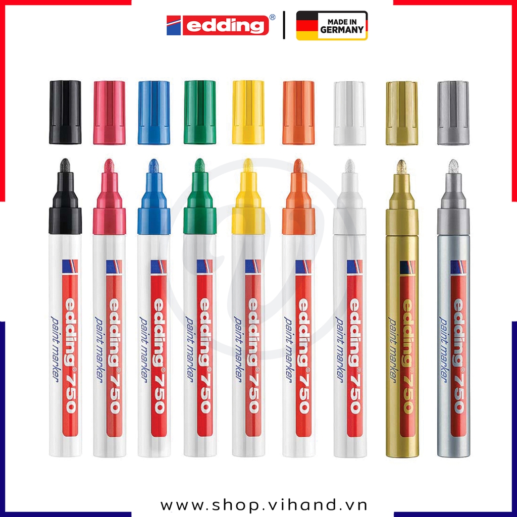 Bút sơn công nghiệp mực gốc dầu Edding 750 Paint Marker