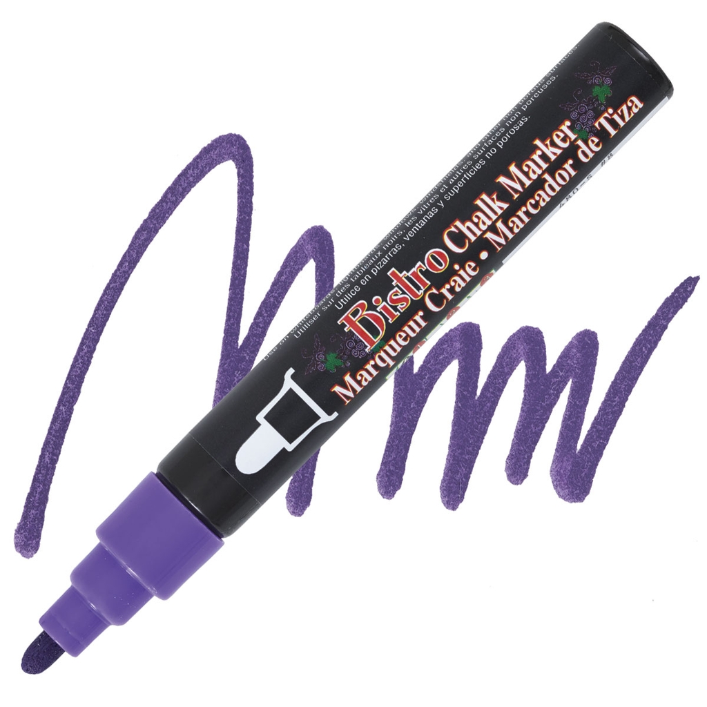 Bút sơn phấn viết bảng Marvy Uchida Bistro Chalk Marker Bullet #480 - Ngòi 2.0mm
