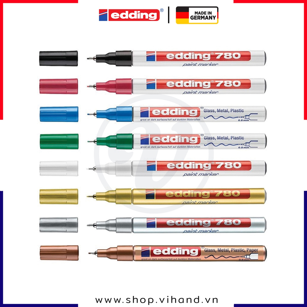 Bút sơn công nghiệp mực gốc dầu Edding 780 Paint Marker