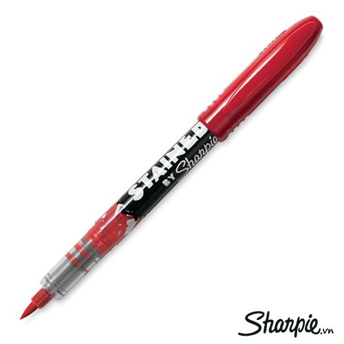 Bút vẽ vải giặt không phai màu, ngòi cọ Sharpie Stained