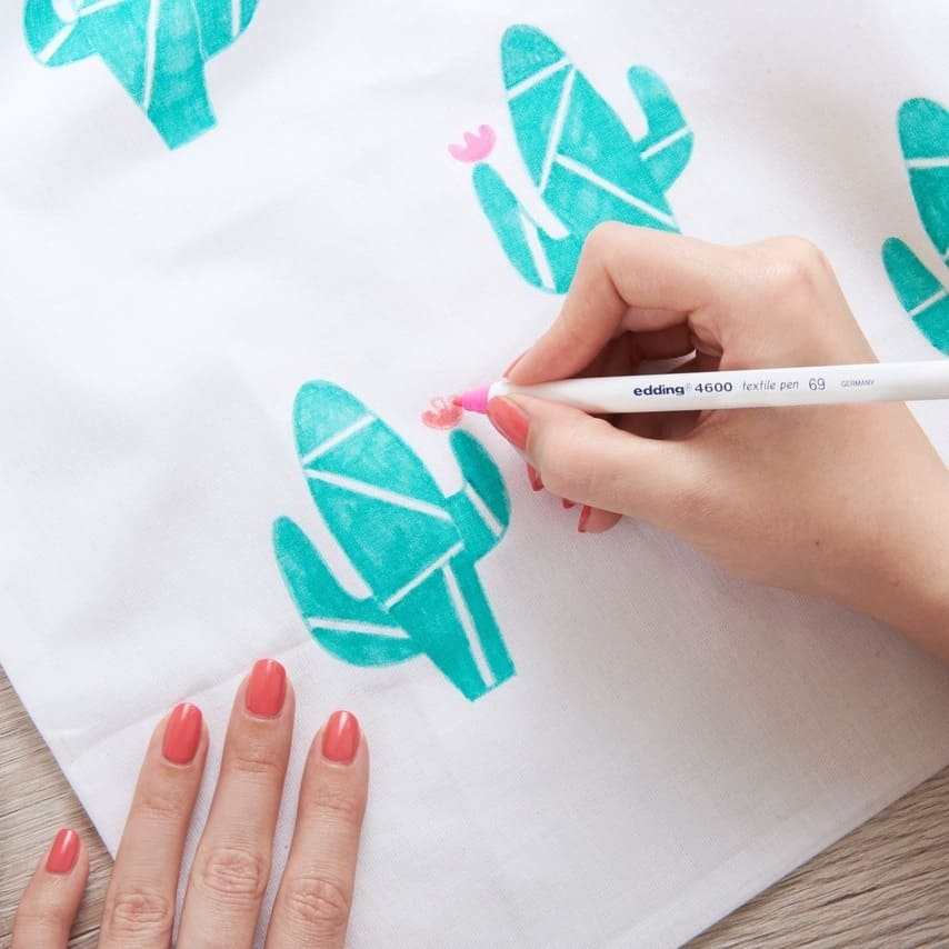 Bút vẽ vải không phai Edding 4600 Textile Marker
